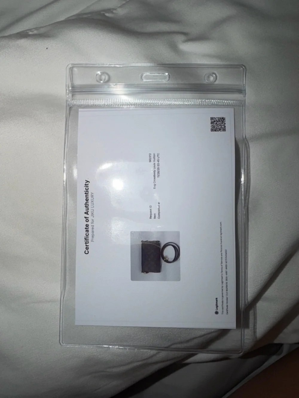 Louis Vuitton Monogram Canvas Chain Crossbody in Brown with Black Trim and Strap - Picture 8 of 8